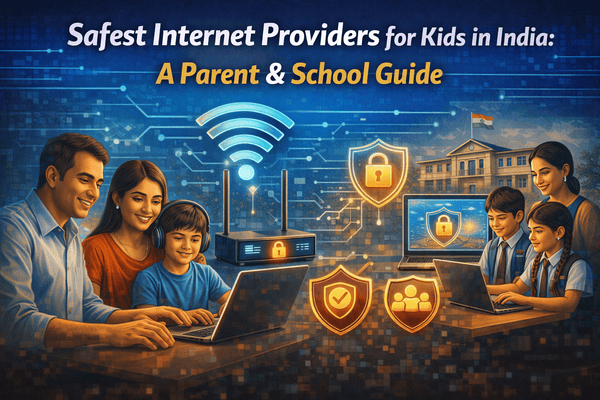 Safest Internet Providers for Kids in India A Parent & School Guide Safest Internet Providers for Kids in India A Parent & School Guide